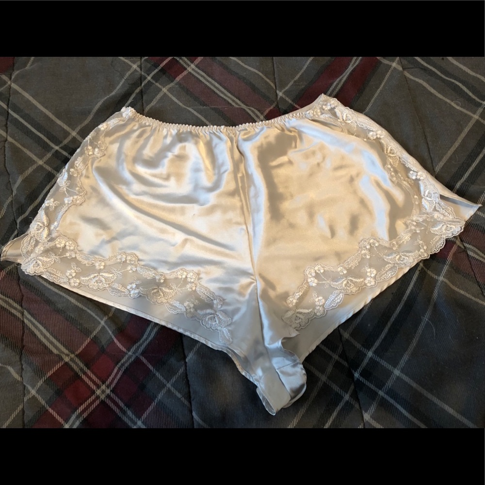 Victoria secret silky pajama lace shorts